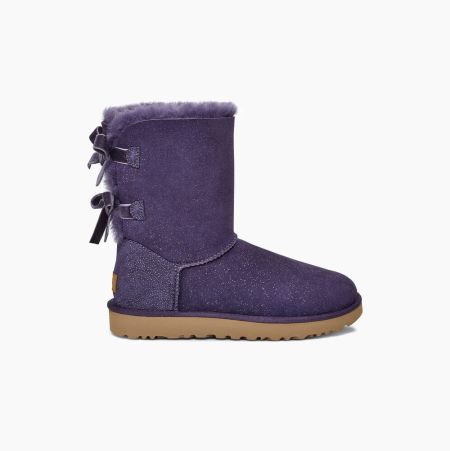 UGG Bailey Bow II Twinkle - Boots Dame - Lilla (NO-G493)